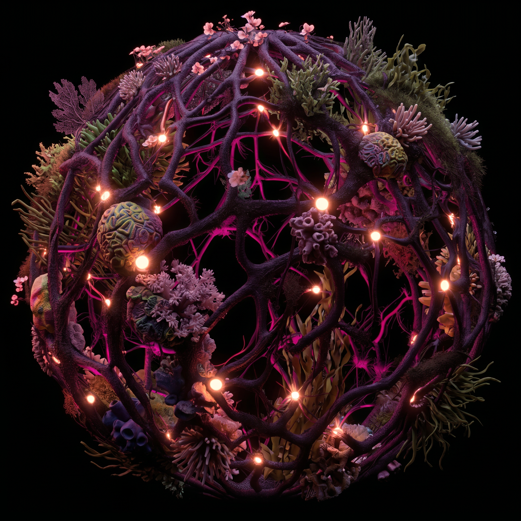 Global network sphere